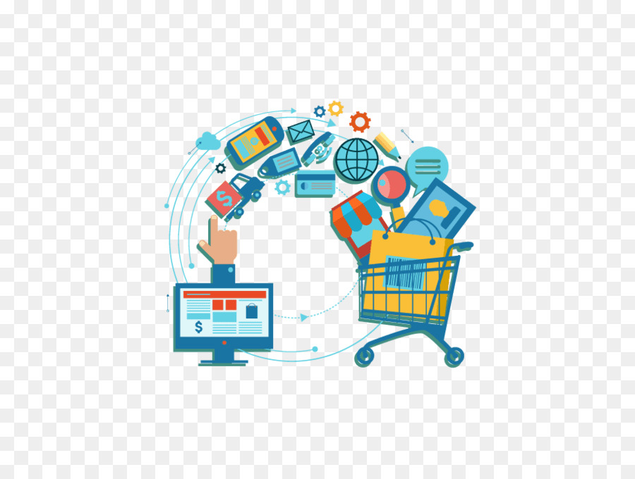 E-Commerce Business Webentwicklungsdienst Produkt - geschäft