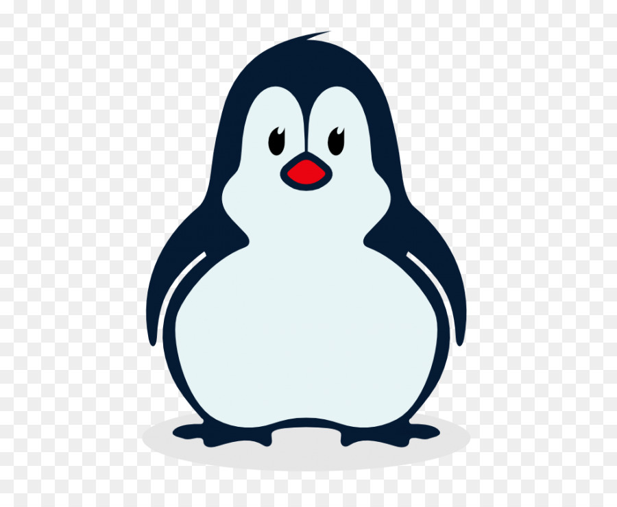 Pinguin-T-Shirt Vogel-Illustrations-Bild - Pinguin