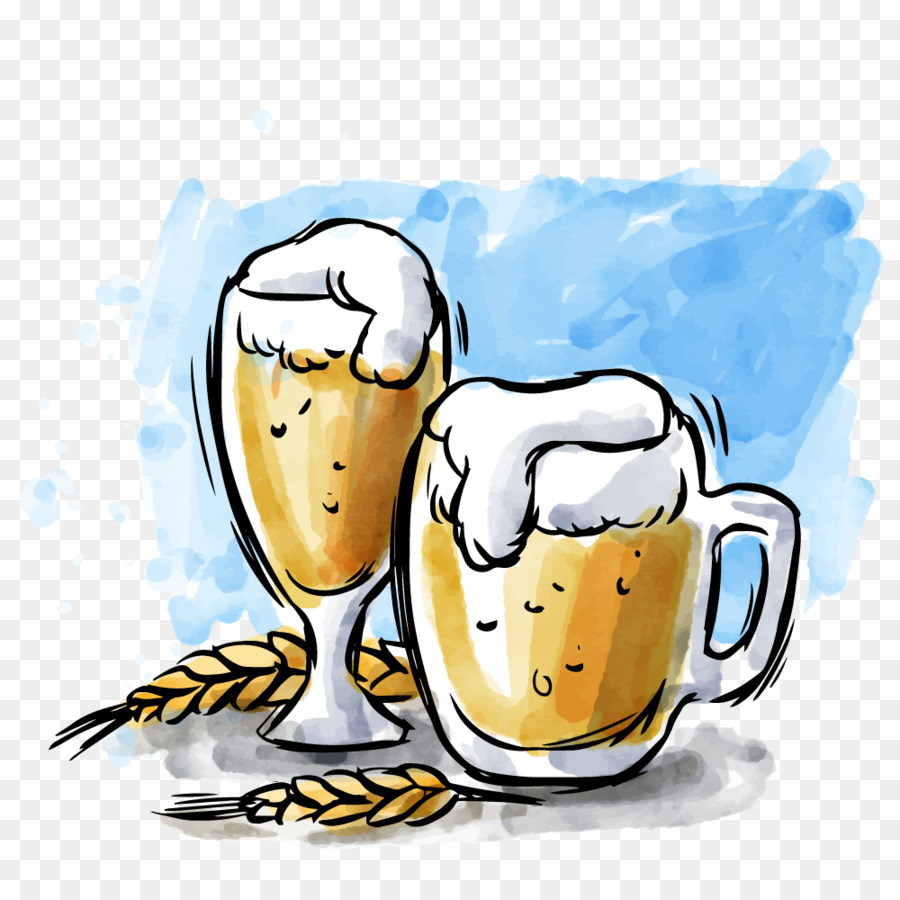 Festival della birra dell'Oktoberfest Birra dei birrai della famiglia Swinkels in Germania - birra cartone animato