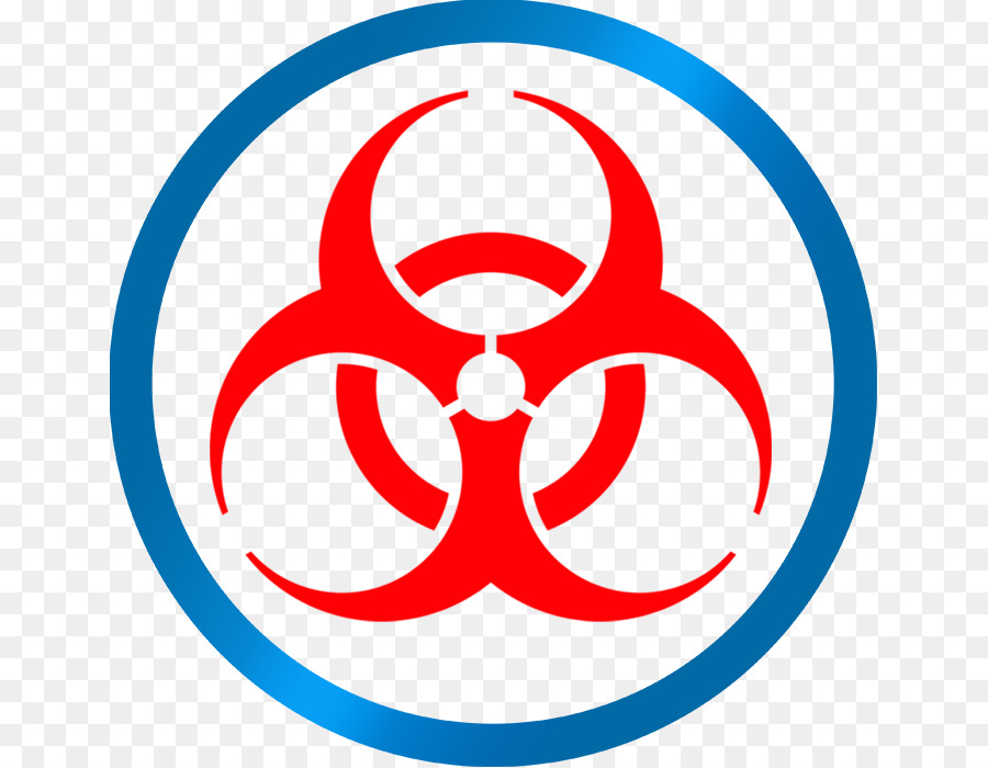 Biologische Gefahr Gefahrensymbol Zeichen Gift - Schimmel Symbol