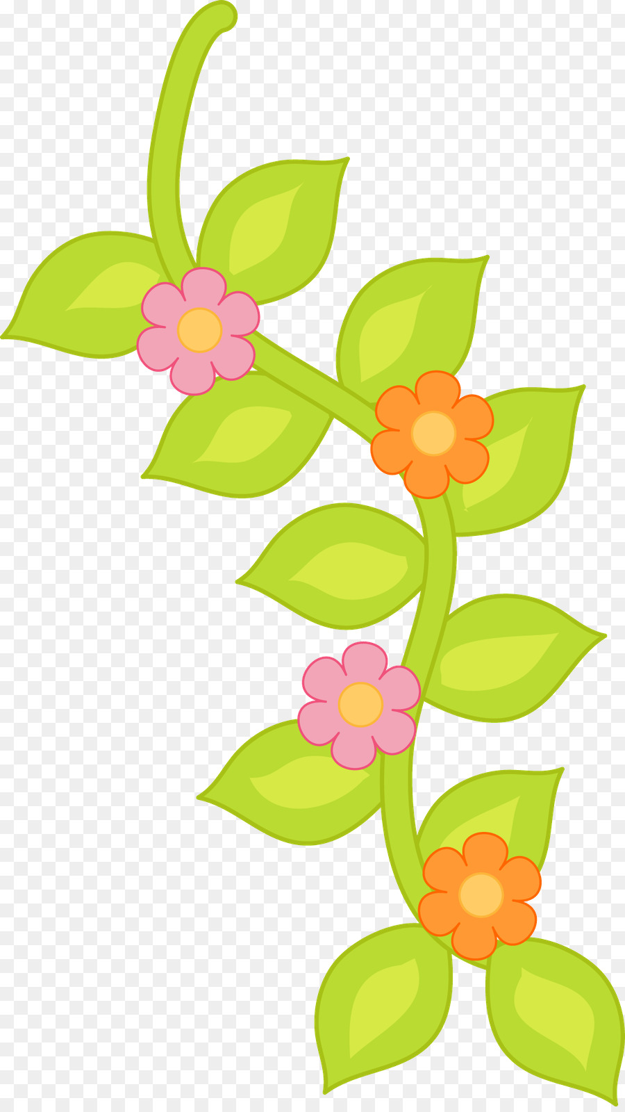 Prestato - Illustrazione di immagine di grafica di rete portatile ClipArt Pasqua - fiore