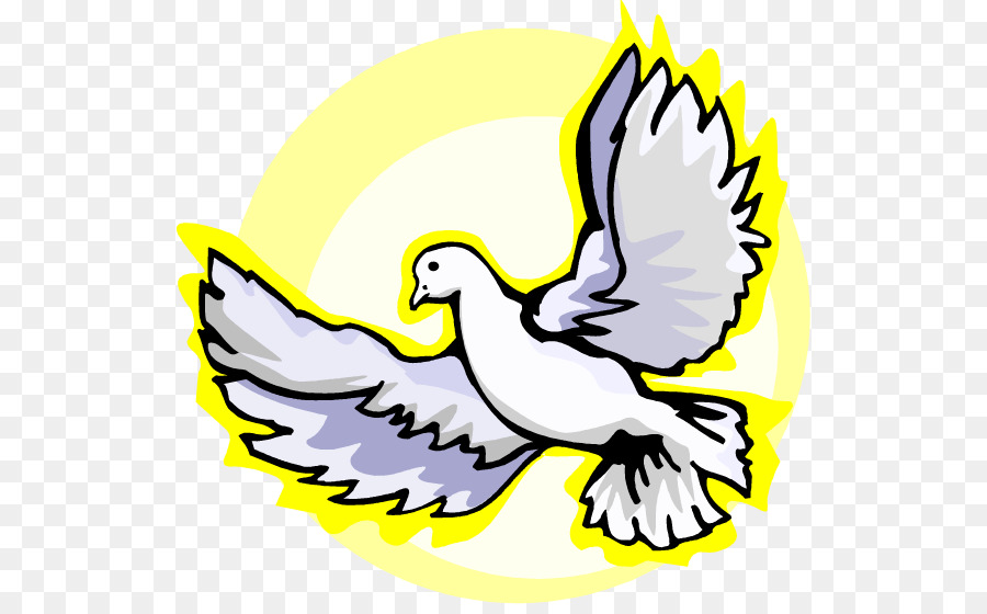 Immagine cristiana della grafica vettoriale dell'illustrazione di clipart - banner png uccello