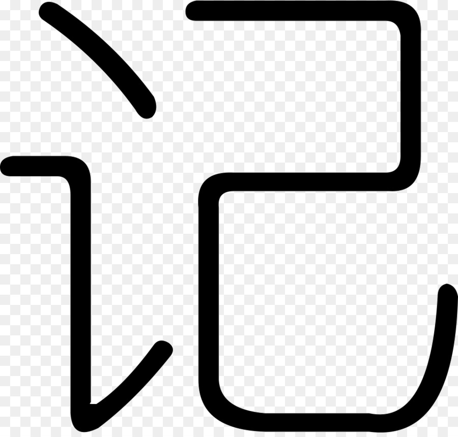 Đen & Trắng - Phông chữ góc sản phẩm M - nhớ biểu tượng