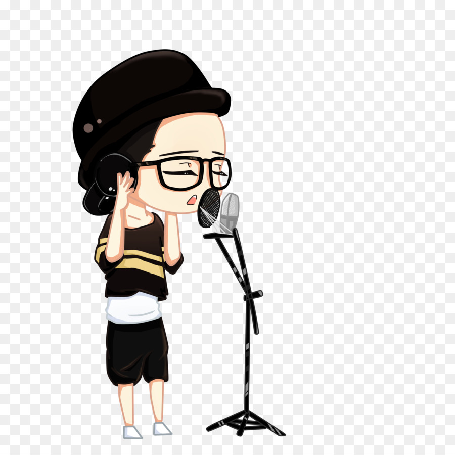 Illustration Mikrofon Cartoon Menschliches Verhalten Produktdesign - Mic
