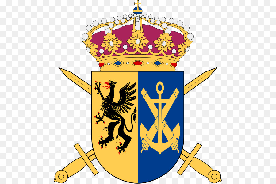 Der königliche Palast Wappen von Stockholms königlichen Gardeoberkommandanten in Stockholm - blatt insignia
