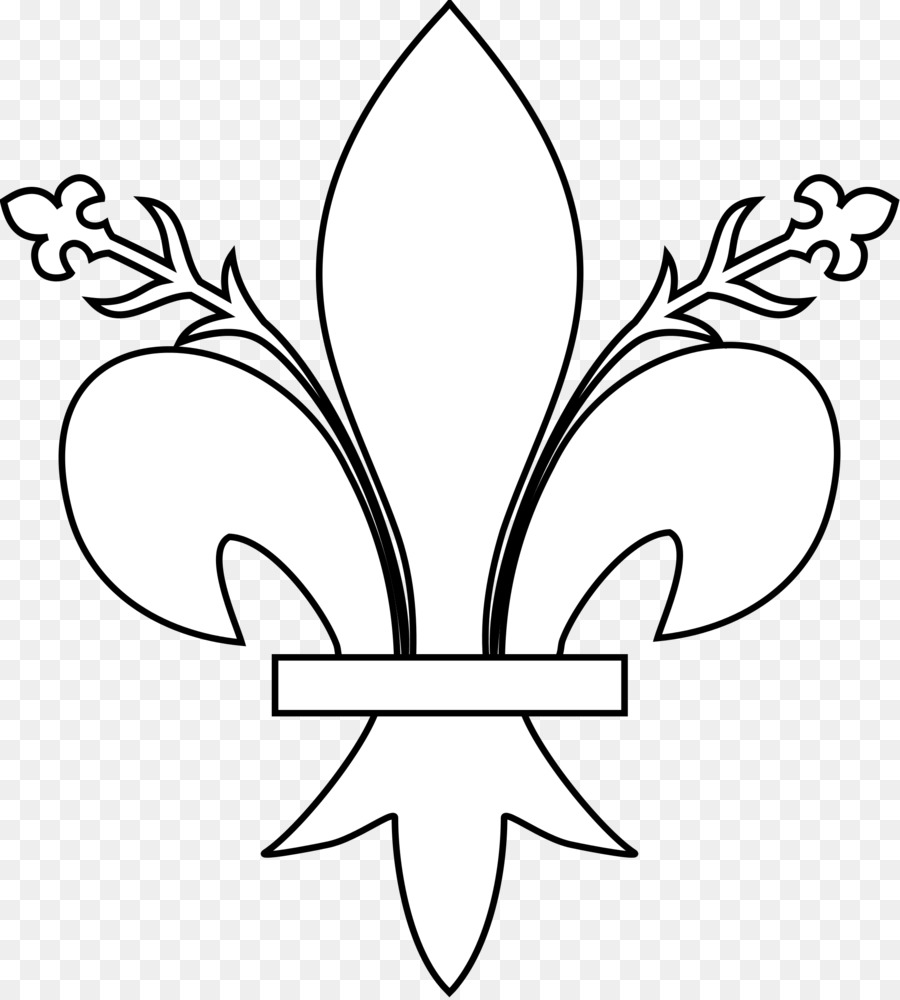 Fleur-de-lis Lily Clip art Emblema dell'emblema del mondo dei fiori - giglio