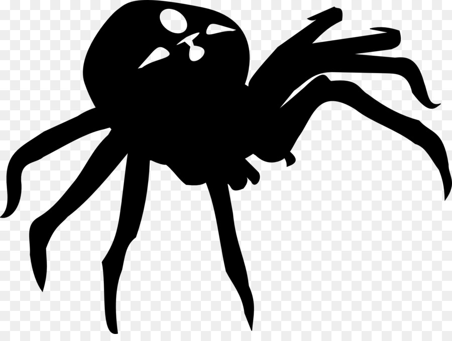 Arachnid ClipArt Insekten-Karikatur-Schattenbild - 