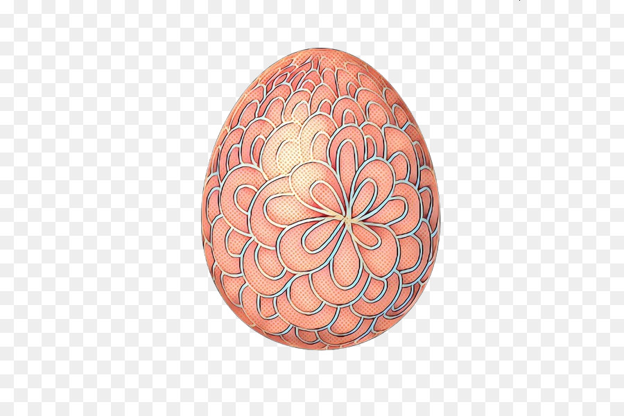Easter egg Pattern Orange S.A. - 