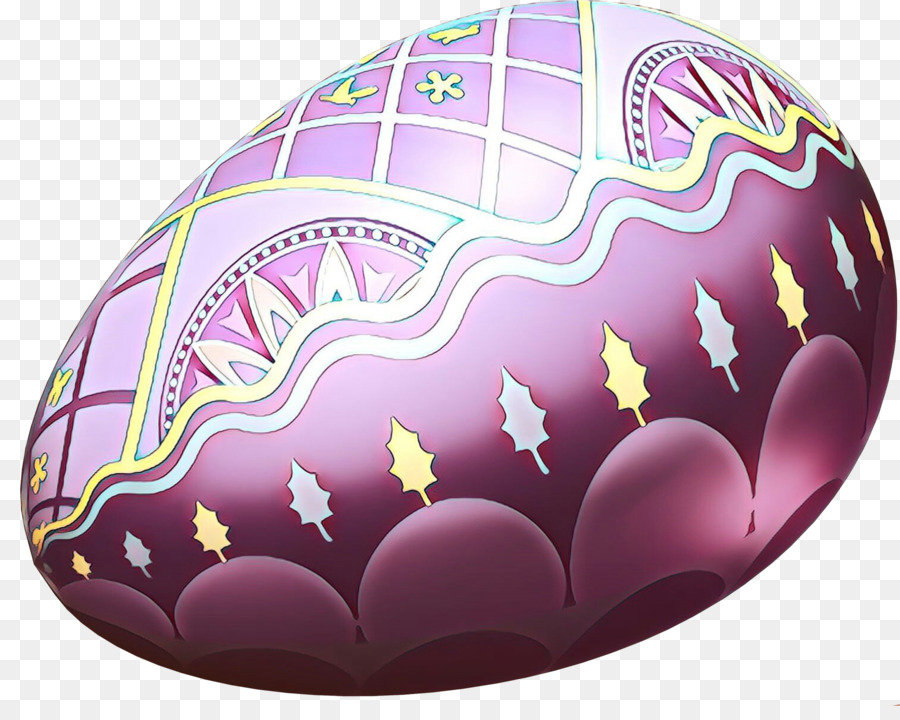 Uovo di Pasqua Sfera Viola - 
