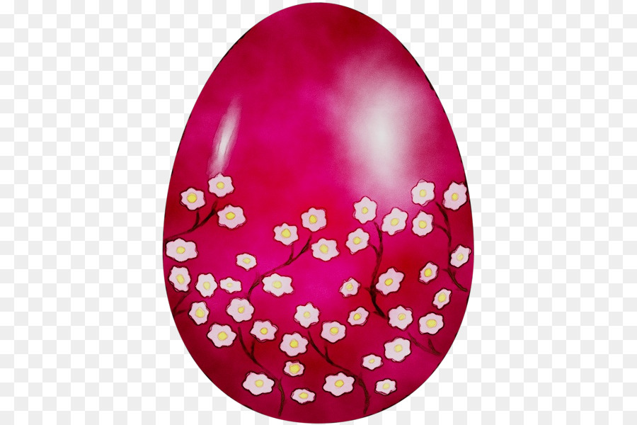 Uovo di Pasqua Pink M Heart - 