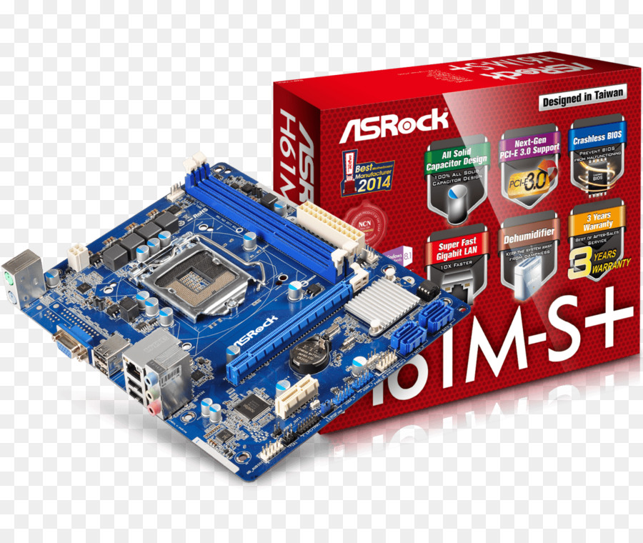 Grafikkarten & Grafikkarten Motherboard Intel ASRock H61M-S - Allianz Ergänzung Png Usana
