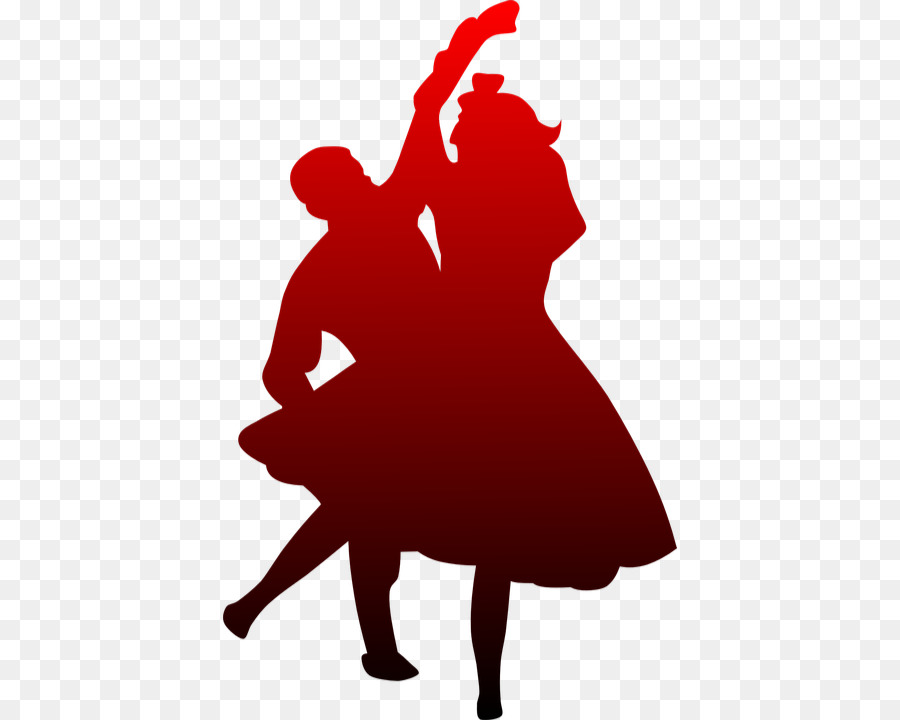 Grafica vettoriale di clipart Dance Swing Portable Network Graphics - silhouette