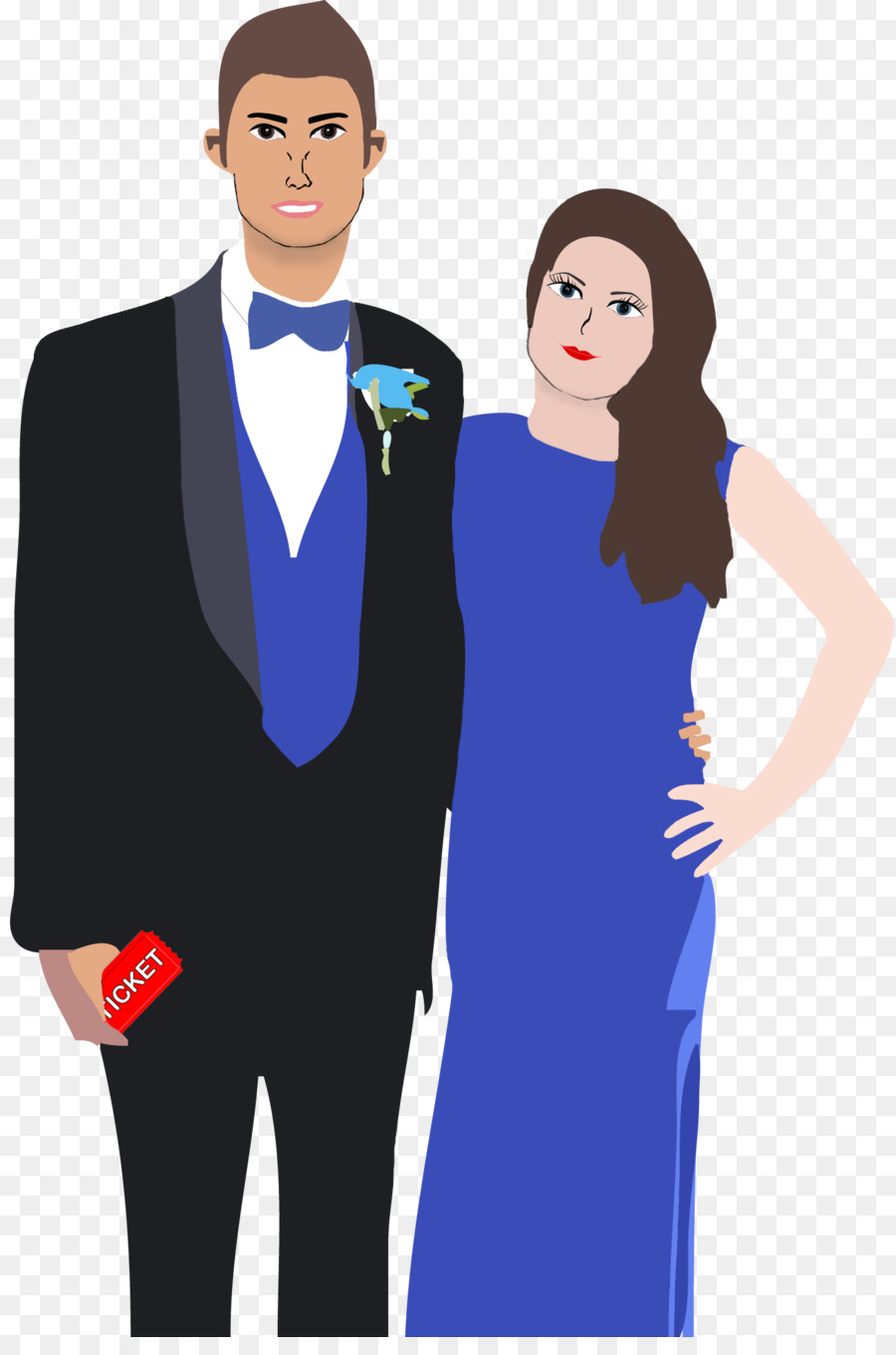 Clip art Prom Portable Network Graphics Dress - Prom clipart png minh bạch