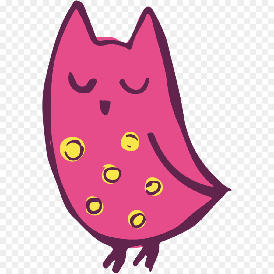 Immagine grafica di rete portatile Owl Red Psd - bella bolla