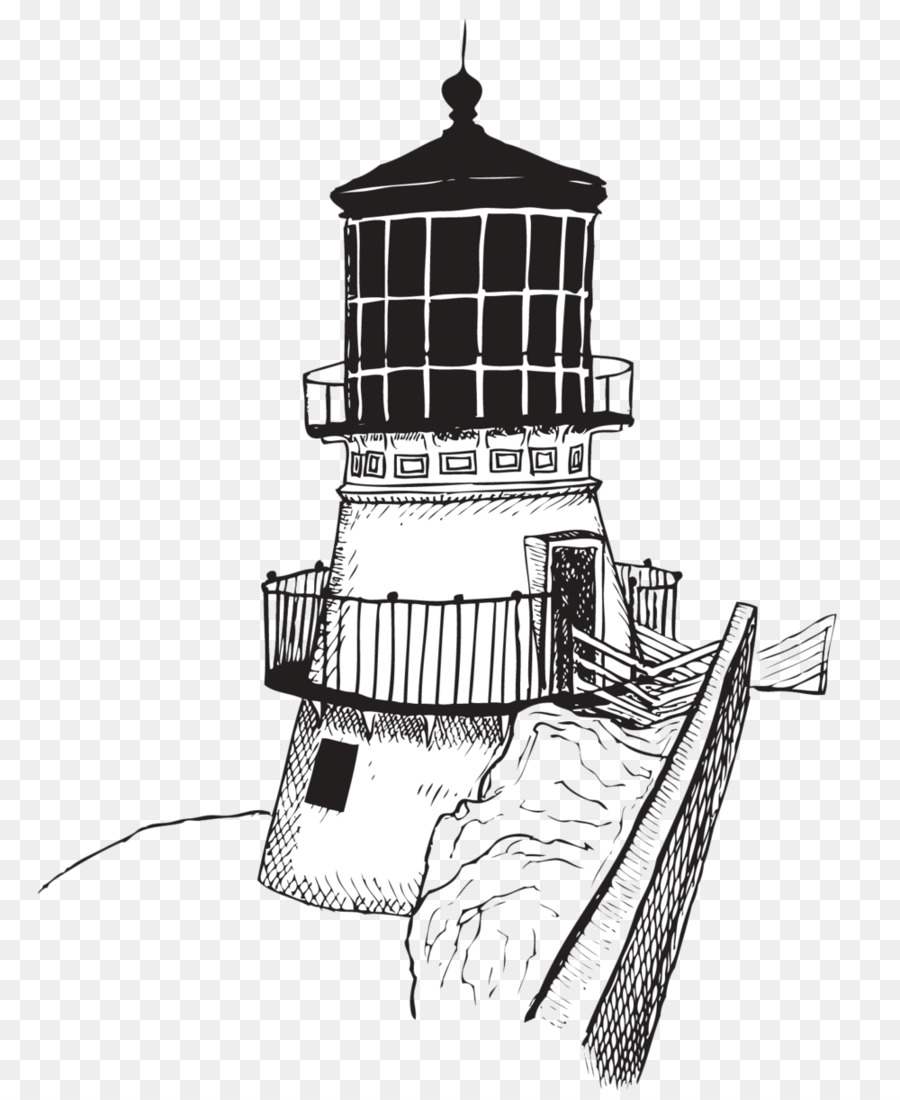 Leuchtturm-ClipArt-Zeichnung Image Line-Art - Licht für picsart