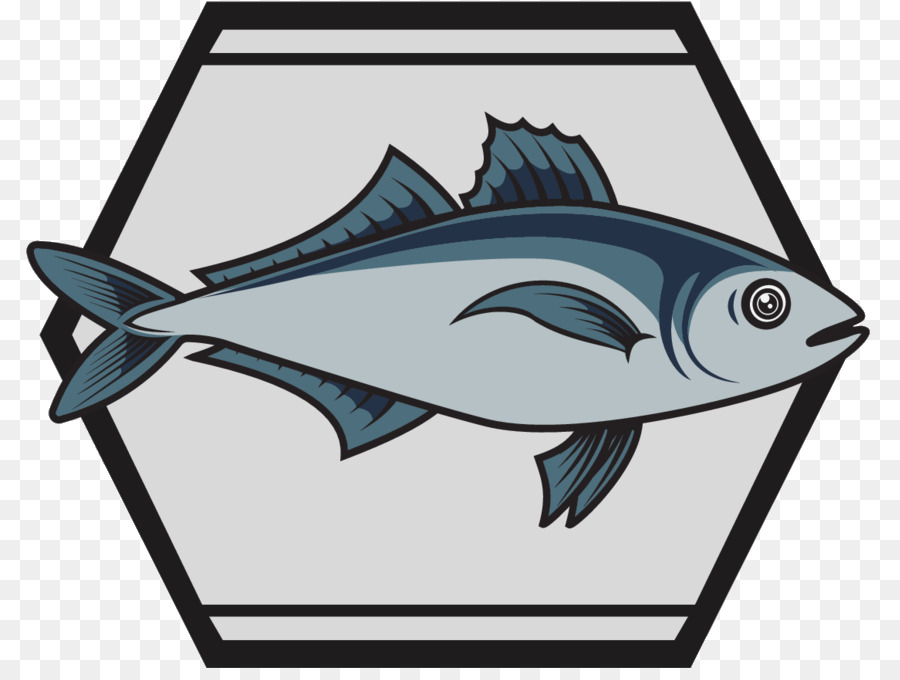 Clip cá mập nghệ thuật Minh họa Cartoon Tuna - 