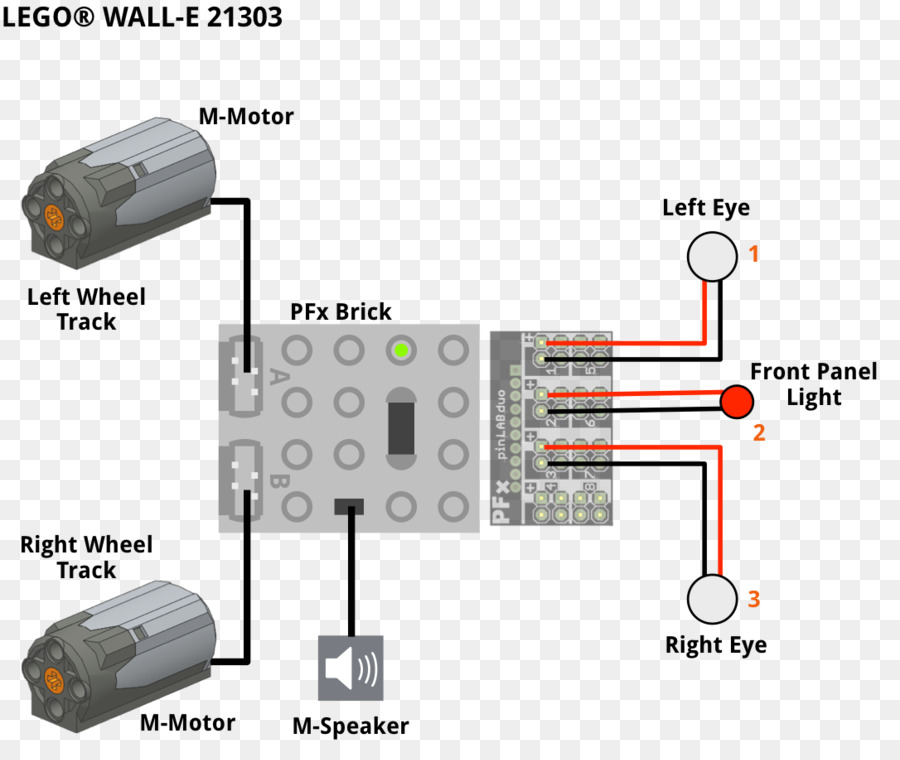 LEGO Electronics Schema a blocchi Brick - 
