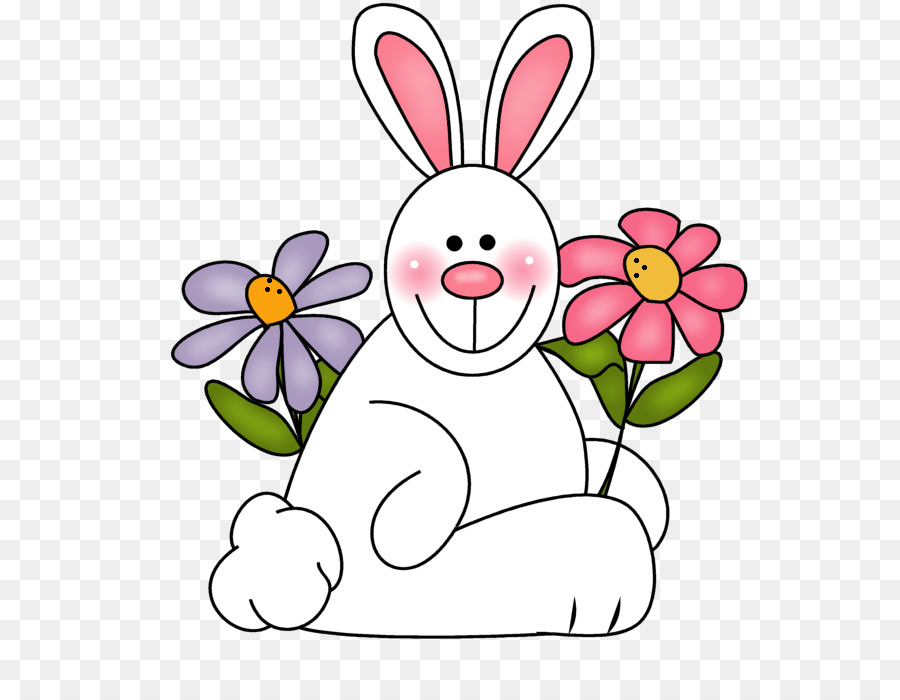 Thỏ trong nước Easter Bunny Clip nghệ thuật - Phục sinh chéo png phước lành