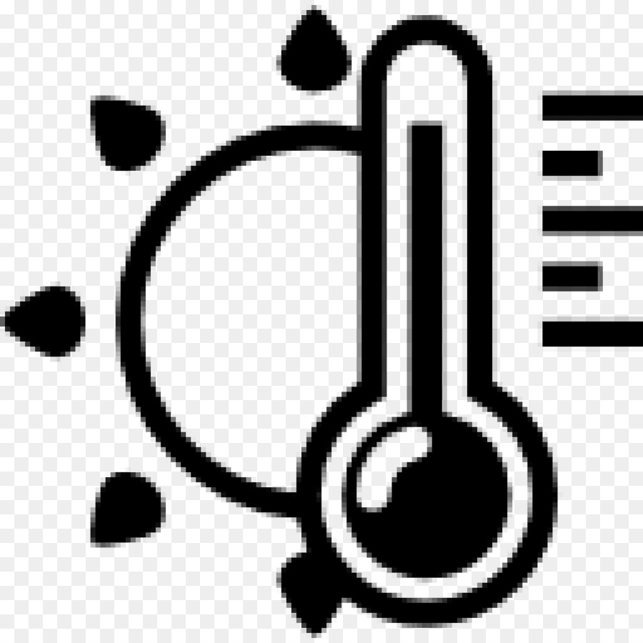PostScript incapsulato di termometro delle icone del computer di arte grafica della rete portatile - 