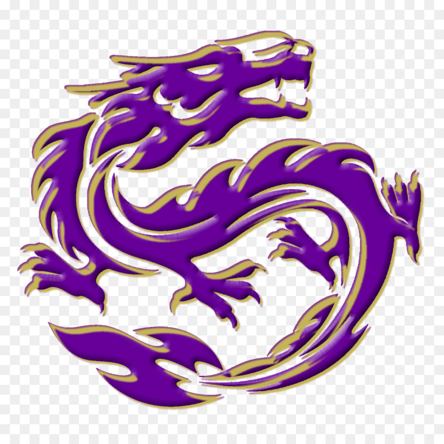 Junction City High School chinesischer Drache Smackover - Drachen Symbole Png Emblem