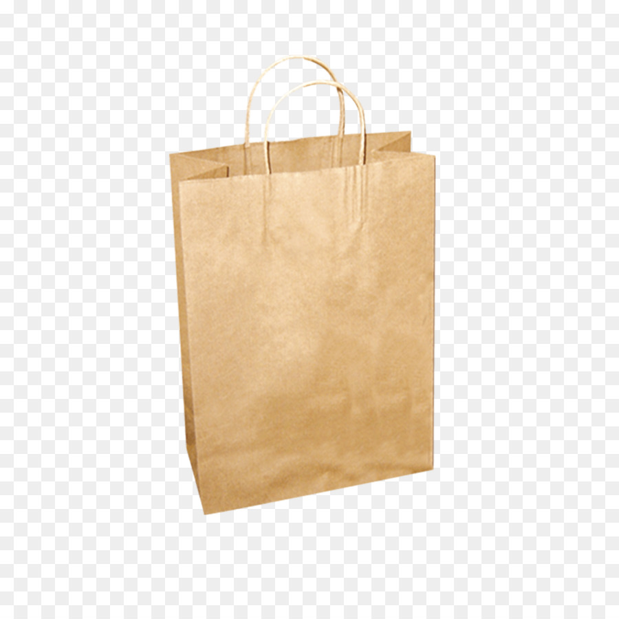 Tote sacchetto di carta Kraft sacchetto di Carta - sacchetto di drogheria marrone