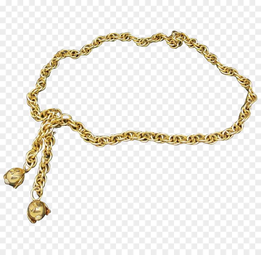 Braccialetto Corda catena Gioiello Cintura d'oro - picsart della catena d'oro png