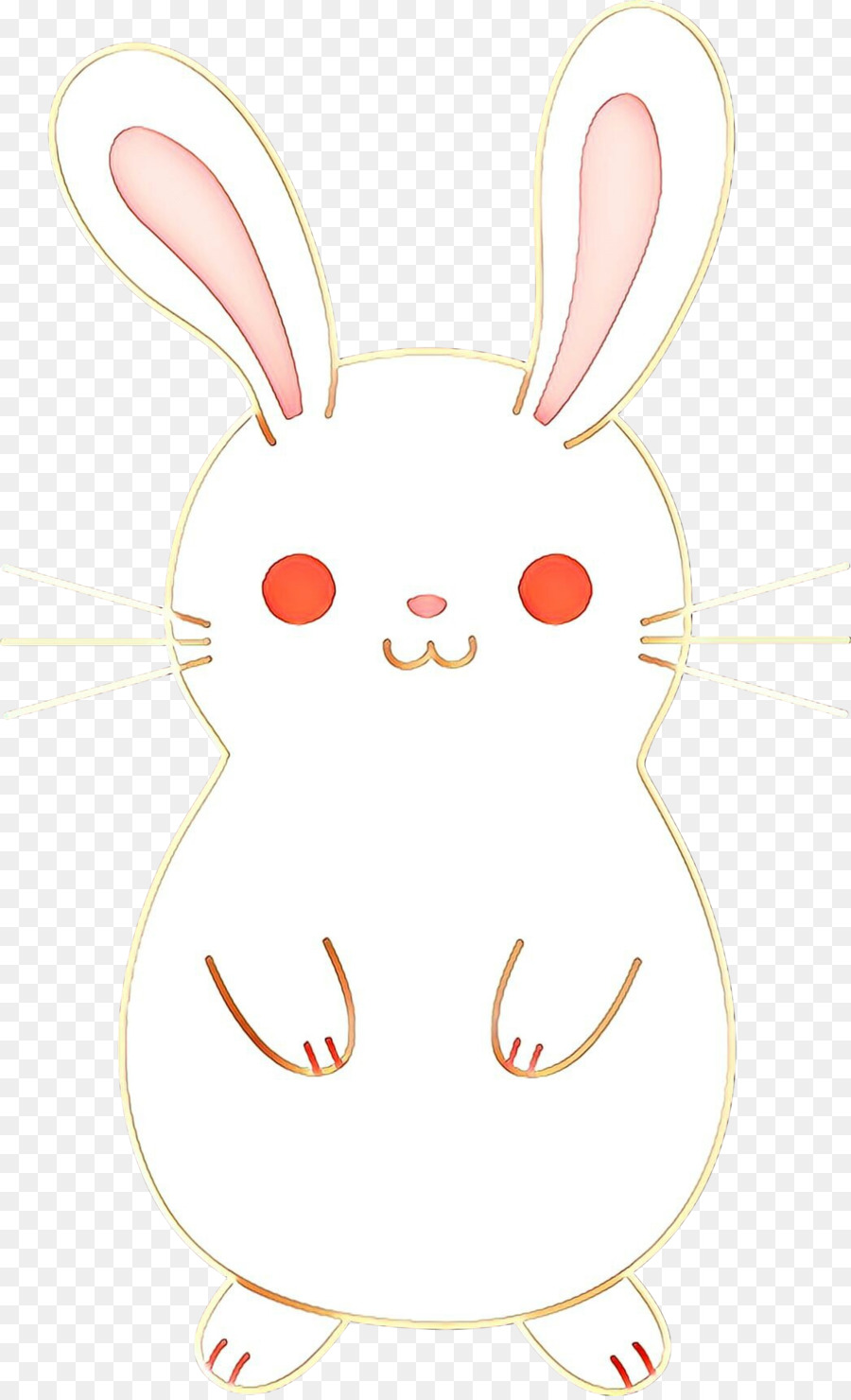 Heimische Kaninchen Hase Osterhase clipart Illustration - 