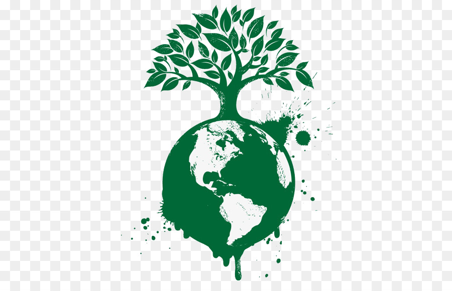 Immagine di progettazione di grafica vettoriale albero logo - albero del giorno della terra png