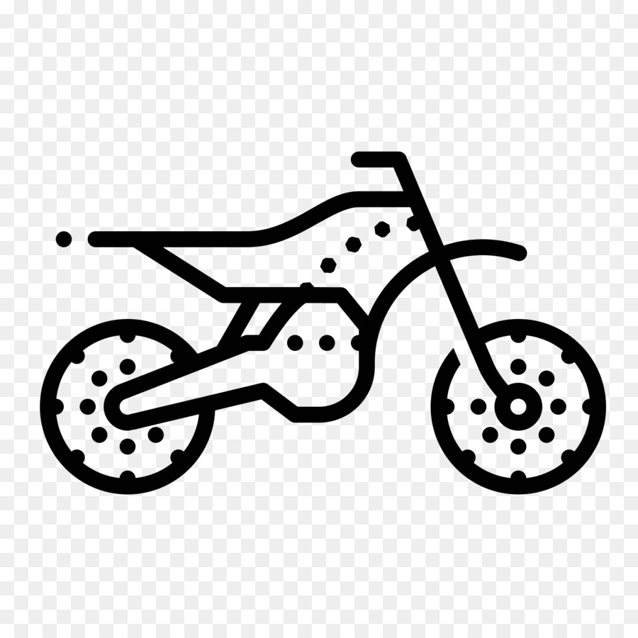 Icone del calcolatore di Motocross della bicicletta di arte di clipart del motociclo - scarica png dirt bike