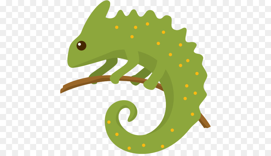 Cane Brookesia minima Logo Lizard Grafica vettoriale - 