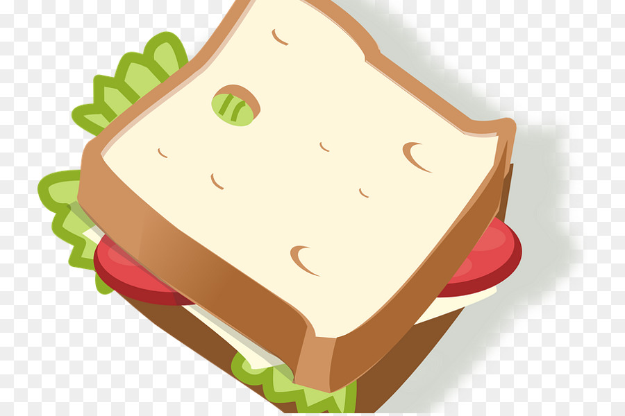 Clip nghệ thuật Bơ đậu phộng và bánh sandwich thạch - 