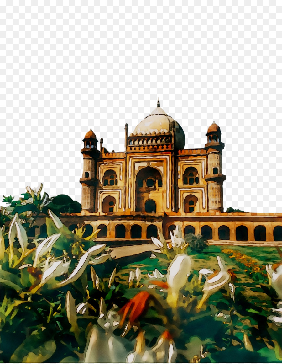 India Golden Background