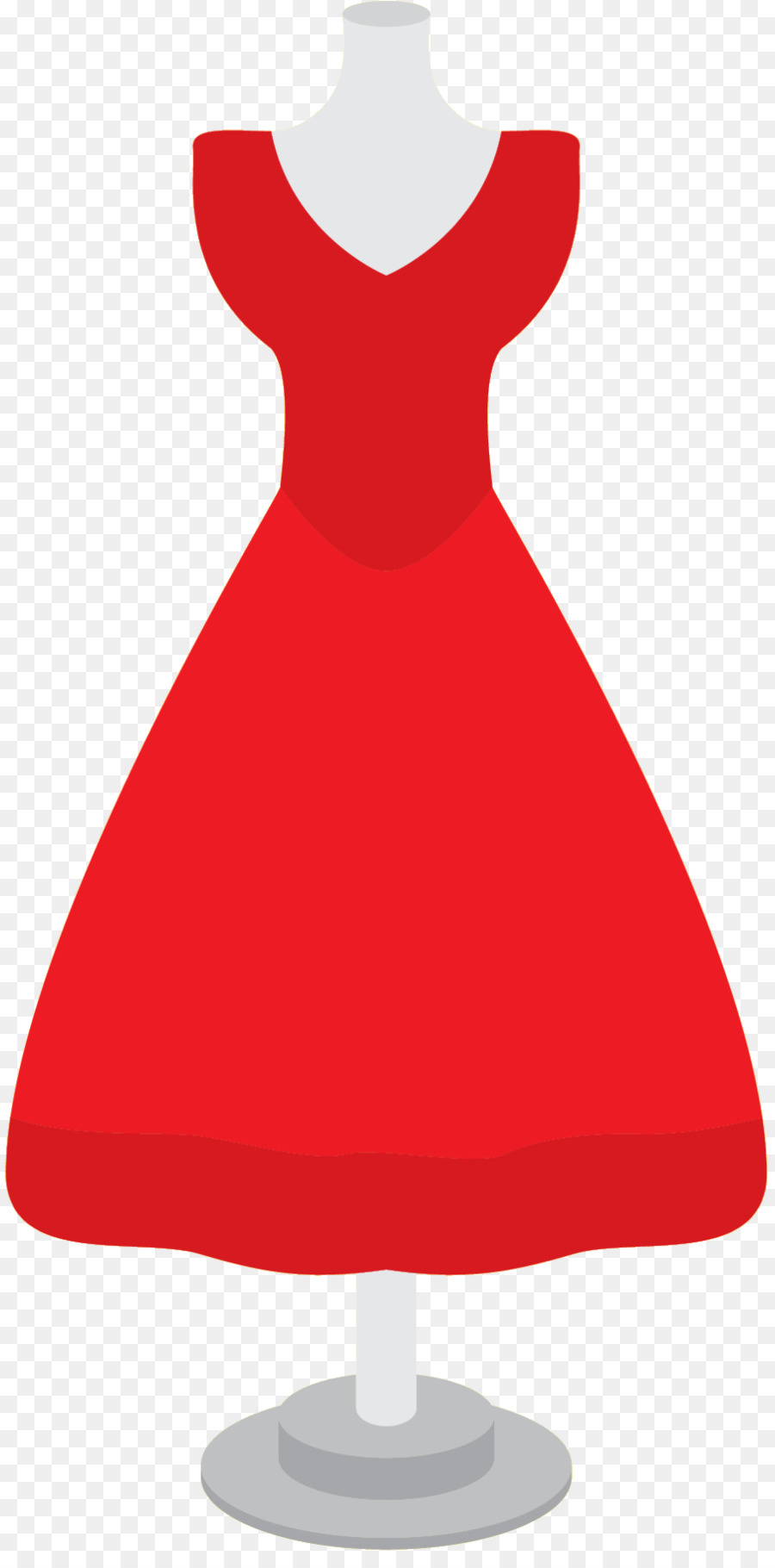 Clip art Dress RED.M - 