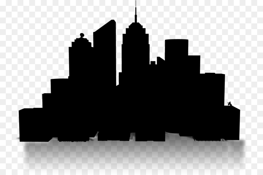 Orizzonte della grafica vettoriale di rete portatile grafica Empire State Building - città luci trasparente png silhouette