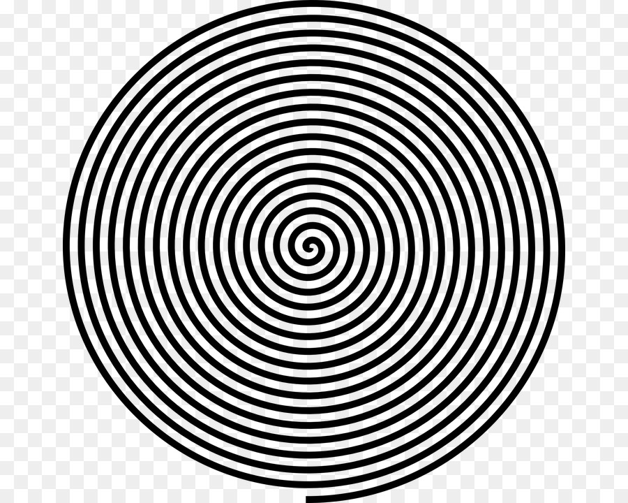 Grafica vettoriale di spirale immagine ipnosi di cerchio - vortice a spirale png