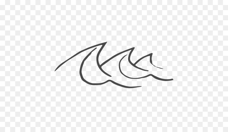 Zeichnung Windwelle Seemonster Illustration Krake - Wellenzeichnung Png Hand gezeichnet