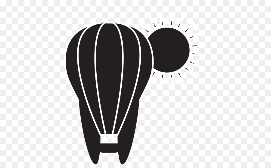 Đồ họa vector minh họa logo khinh khí cầu miễn phí - phim hoạt hình ngồi khinh khí cầu thỏ phục sinh