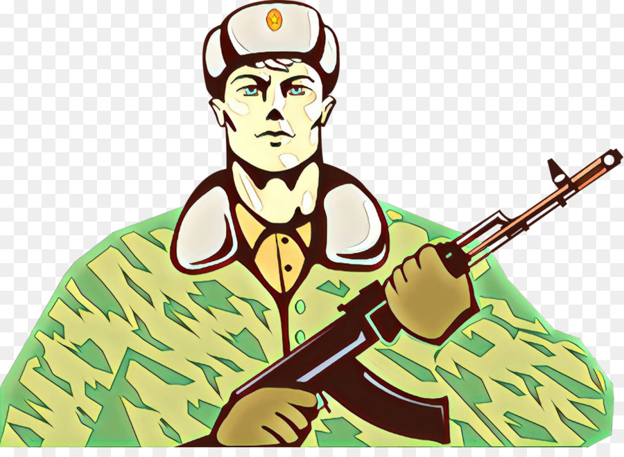 Disegno Defender of the Fatherland Day Illustration Soldier 23 febbraio - 