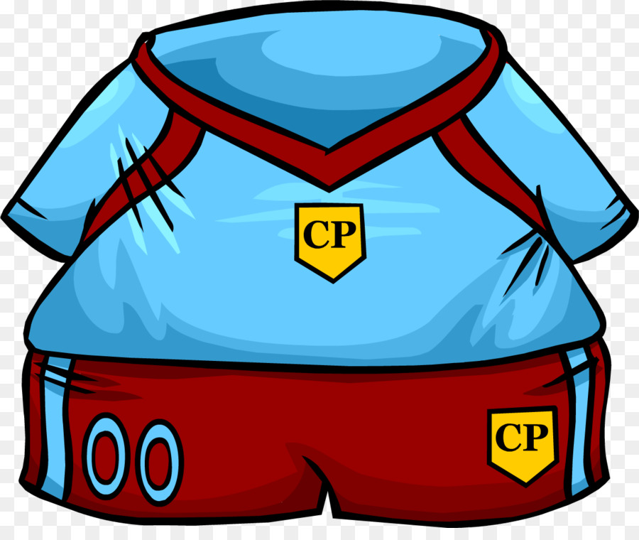 Club Penguin Fußball Trikot Fußball - hemd clipart png tauchen san mateo