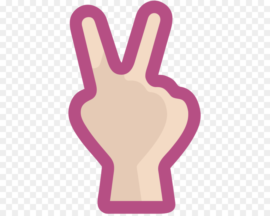 Clip nghệ thuật Thumb Thumb Line Pink M - 