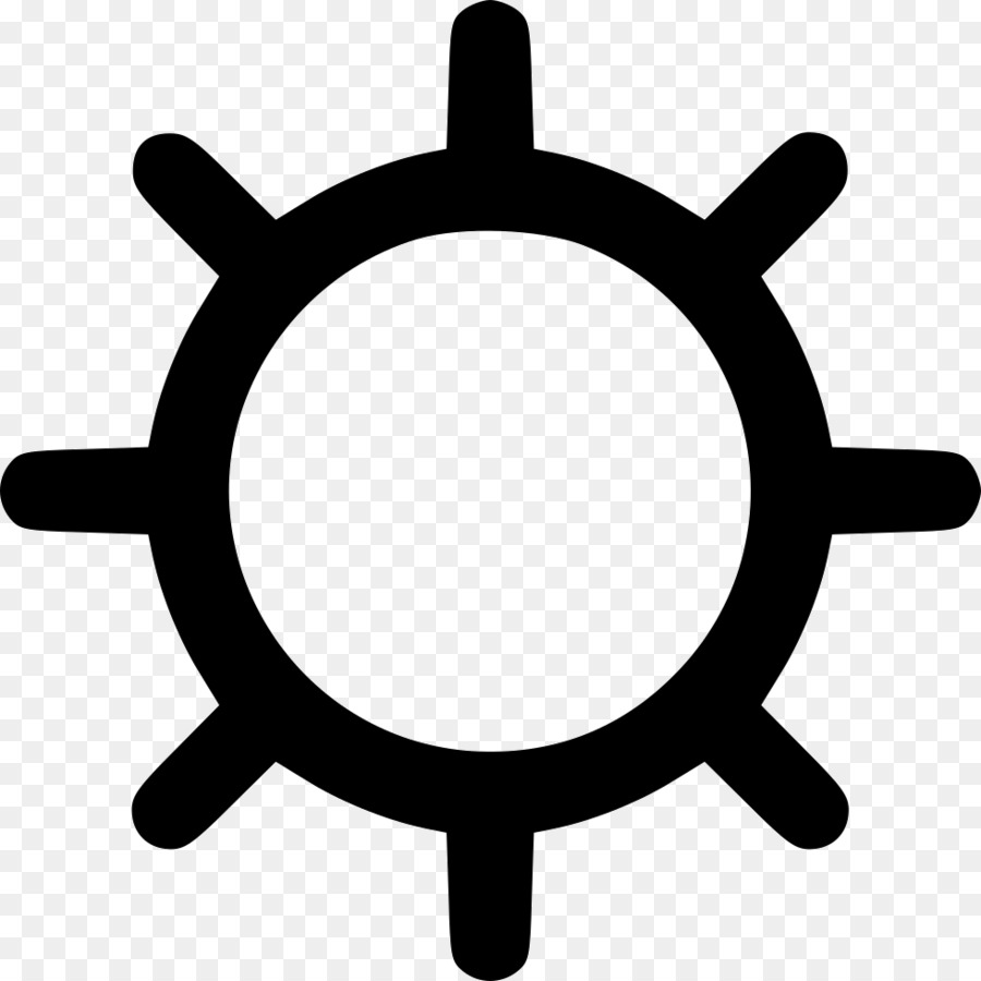 Illustrazione di icone di computer grafica vettoriale simbolo solare - meteo soleggiato