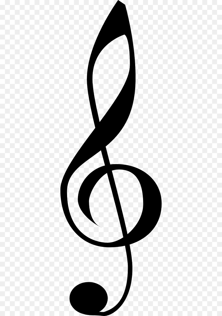 cool treble clef png