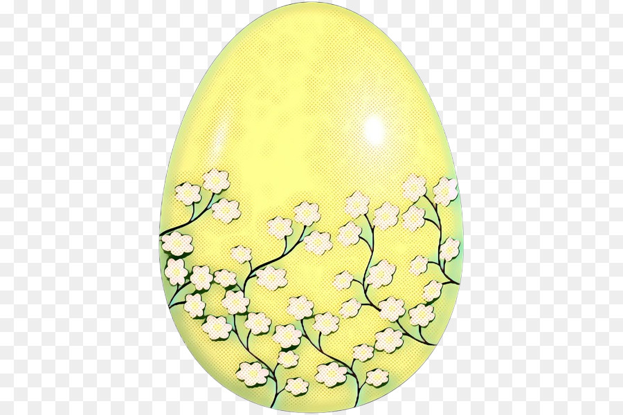 Fiore ovale dell'uovo di Pasqua - 