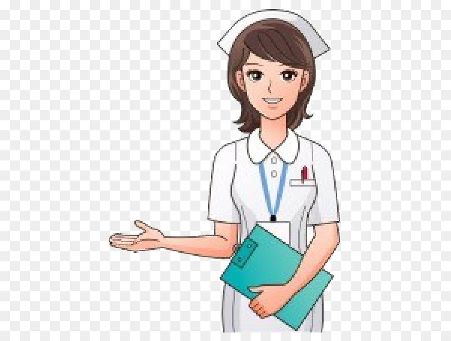 Fumetto di illustrazione di clipart di vettore di professione d'infermiera - infermiere