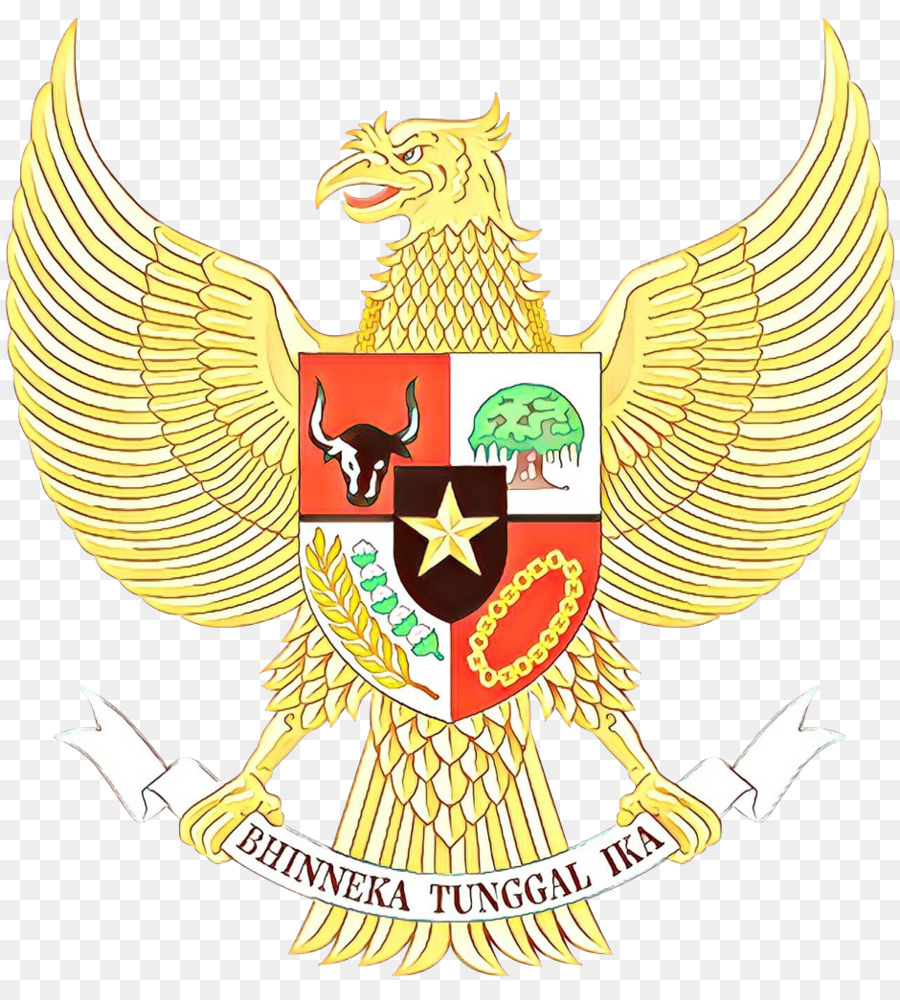 Nationales Emblem von Indonesien Pancasila ClipArt Garuda - 