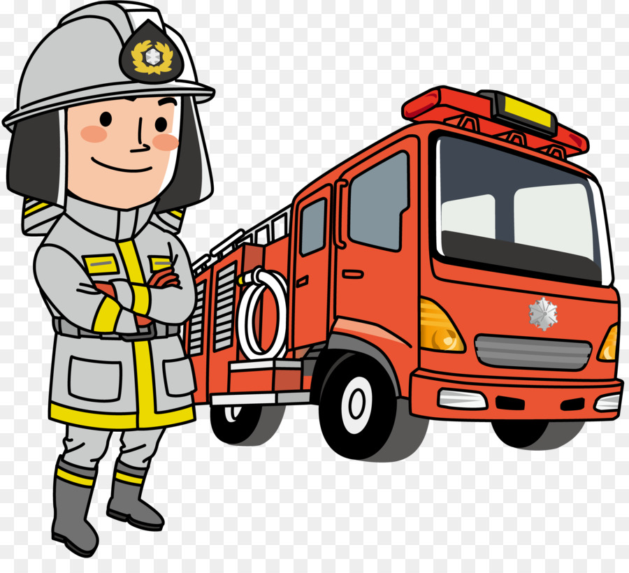 Fireman Cartoon png download - 3840*3419 - Free Transparent Firefighter png  Download. - CleanPNG / KissPNG
