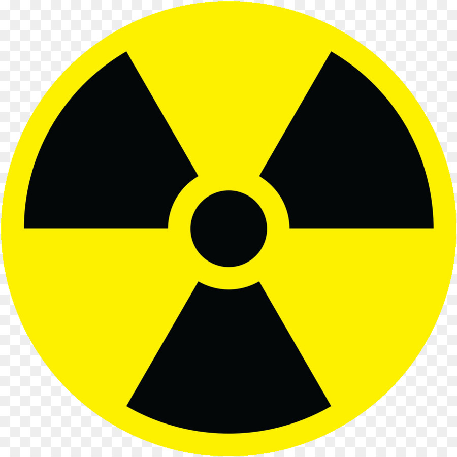 Simbolo di pericolo Radiazione ionizzante Decadimento radioattivo Grafica vettoriale - radiazioni simbolo nucleare png