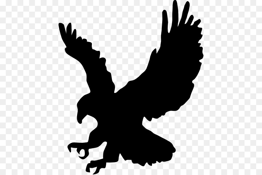 Bald eagle Clip art Silhouette Portable Network Graphics - pixel del png del logo dell'aquila americana