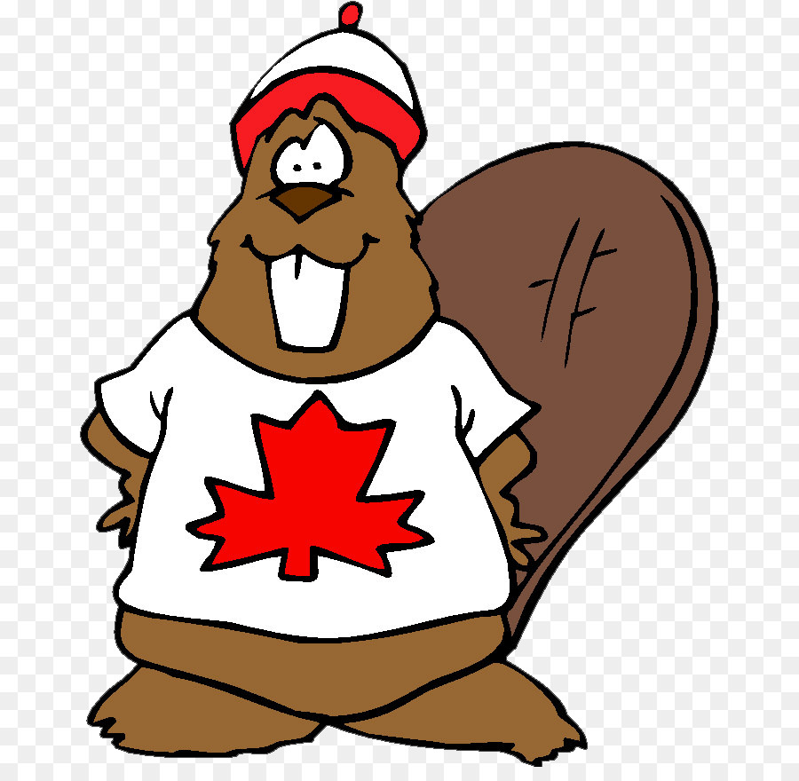 Clip nghệ thuật Canada Beaver Openclipart Minh họa - phim hoạt hình canada ngày png động vật có vú