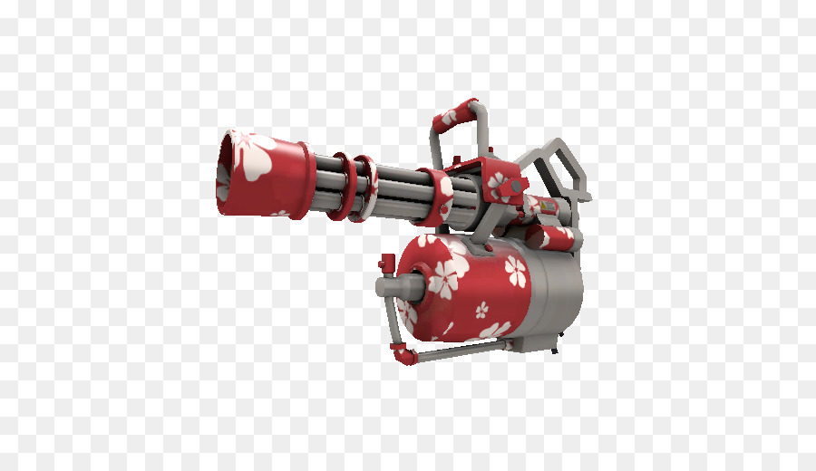 Team Fortress 2 Minigun Dragon Weapon Loadout - Bamboo cannone